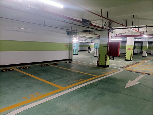 翔安小区划线